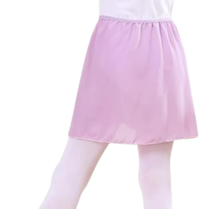 Elastic Waist Band Skirt - Lavender