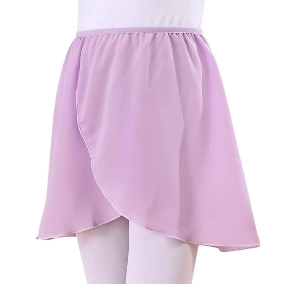 Elastic Waist Band Skirt - Lavender