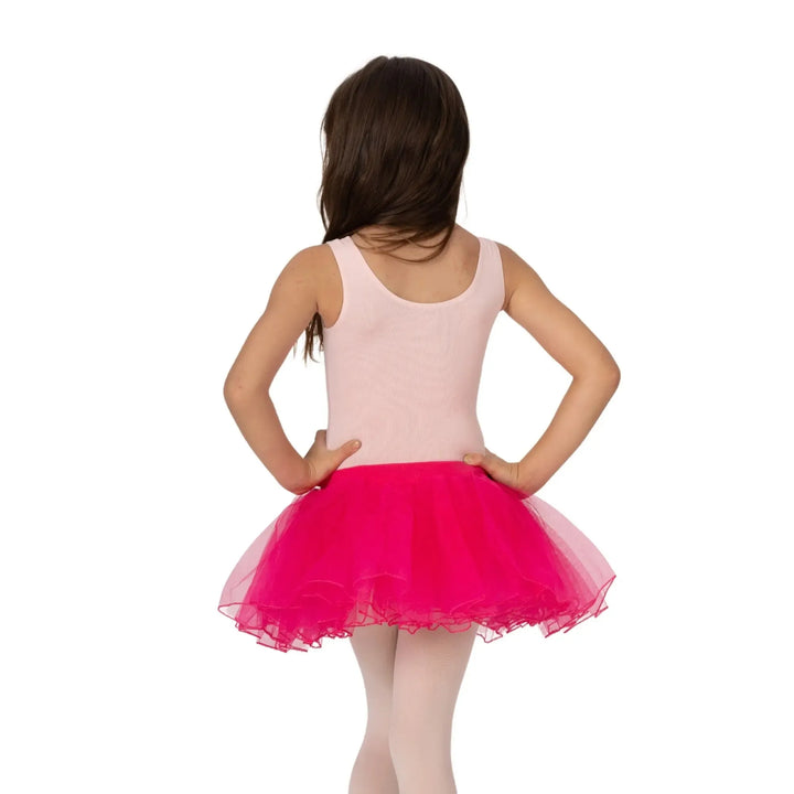 Layered Tutu Skirt - Dark Pink