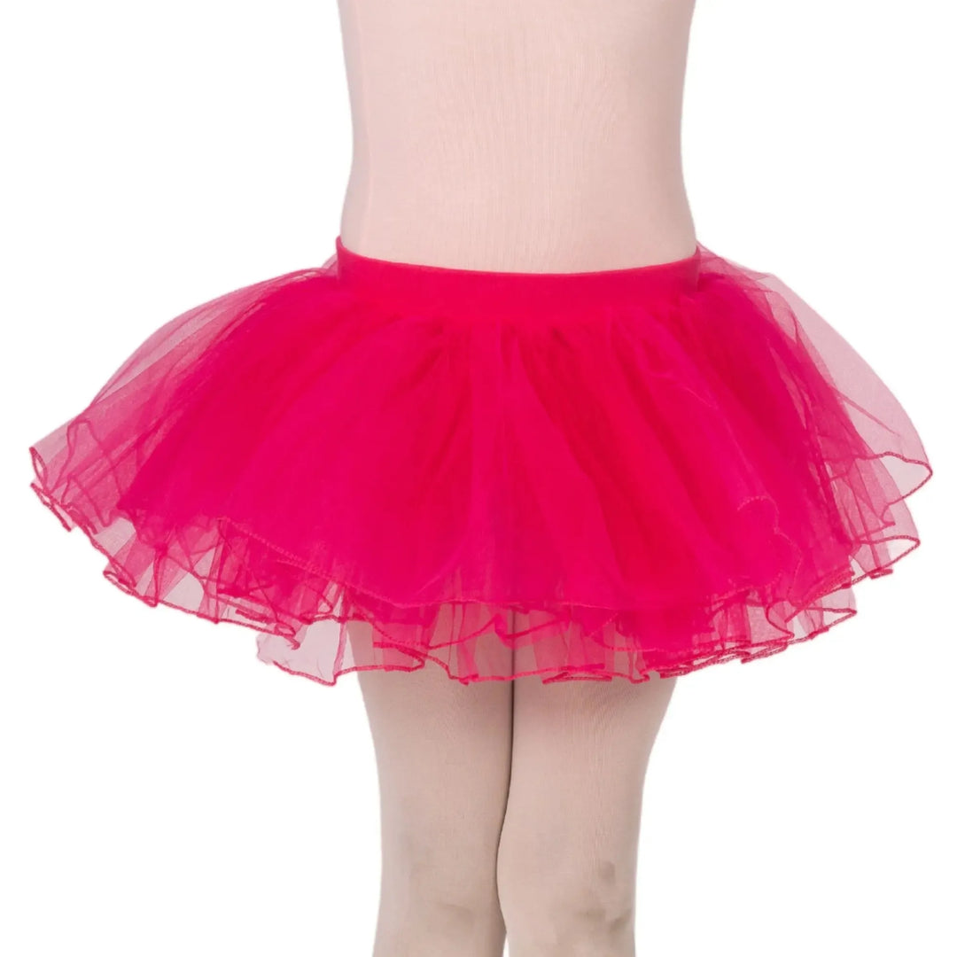 Layered Tutu Skirt - Dark Pink