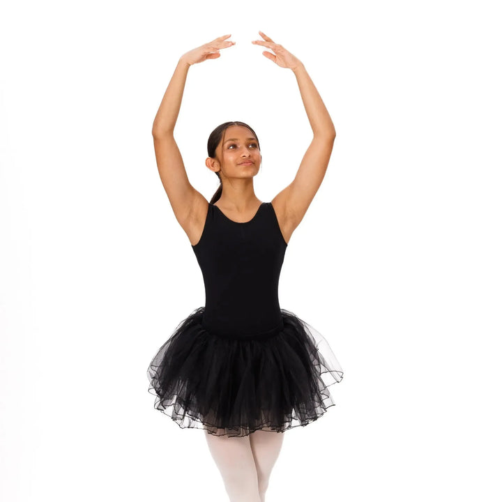 Layered Tutu Skirt - Black