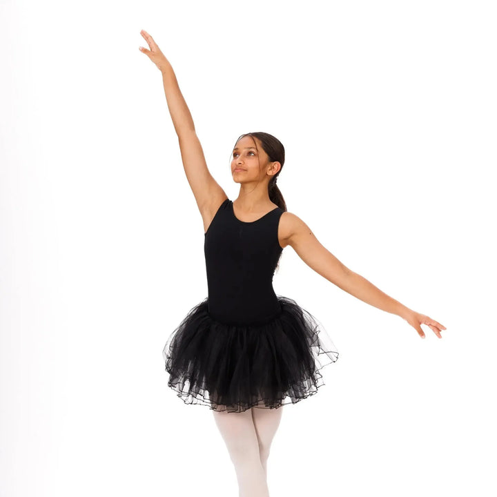 Layered Tutu Skirt - Black