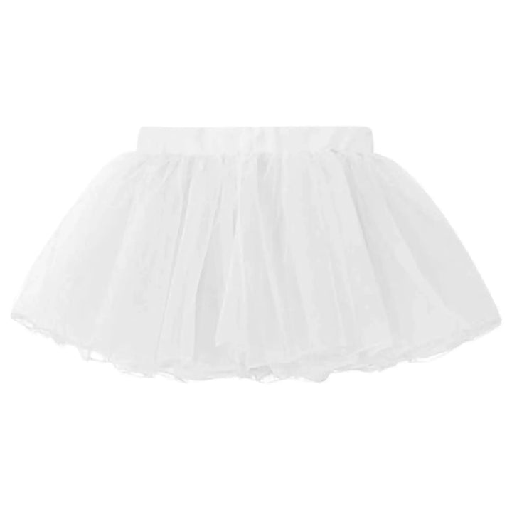 Layered Tutu Skirt - White