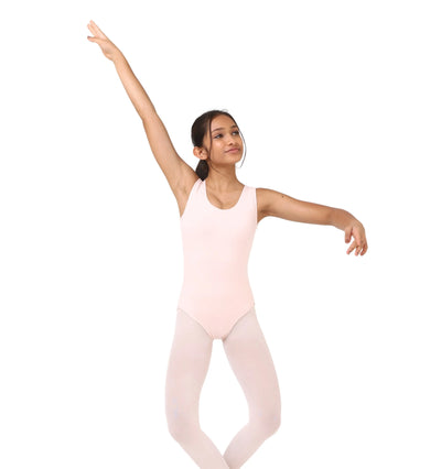 IKAANYA   Tank Ballet Pink Leotard