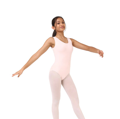 IKAANYA   Tank Ballet Pink Leotard