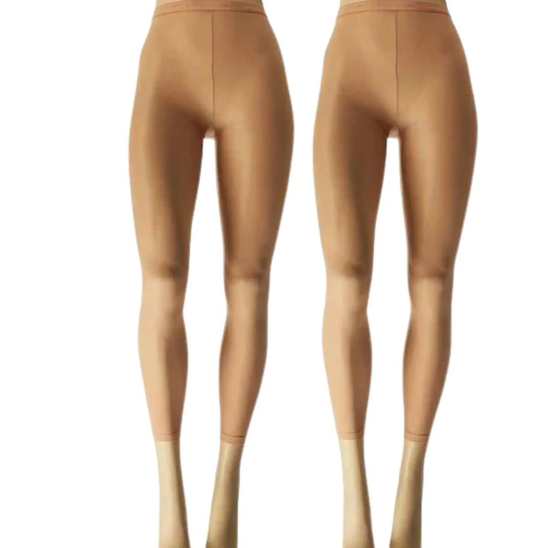 Footless Tights (2 pc set) - Skin