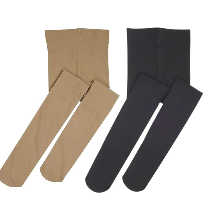 Convertible Tights (2 pc set) - Skin + Black