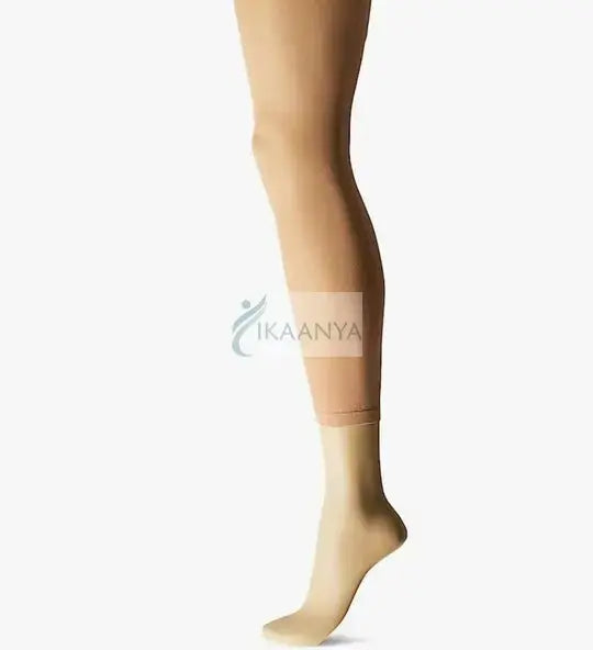Footless Tights (2 pc set) - Skin + Black
