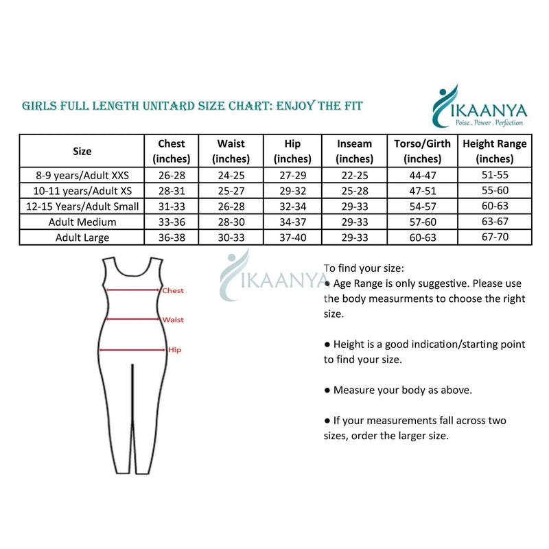 IKAANYA  Unitards Black Full Bodysuit Unitard