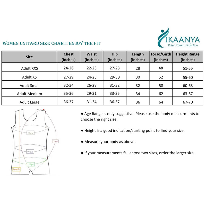 IKAANYA  Unitards Classic Unisex Unitard/Biketard