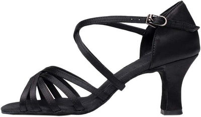 Latin salsa Dancing shoes cross strap