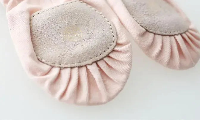 Stretch Canvas Ballet Flats - Ballet Pink
