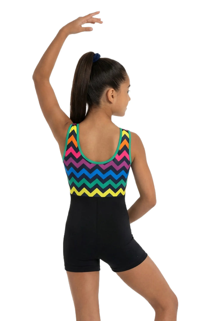 ZIG ZAG | Printed Unitard