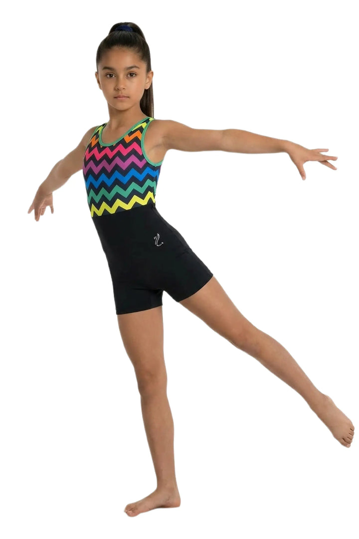 ZIG ZAG | Printed Unitard