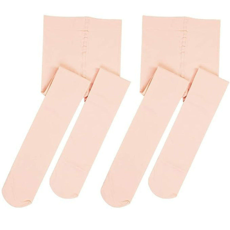 2-pcs Combo Ballet Pink Professional Footed Tights