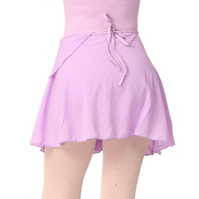 2 Piece Set: Girl's Camisole Leotard with wrap around Skirt