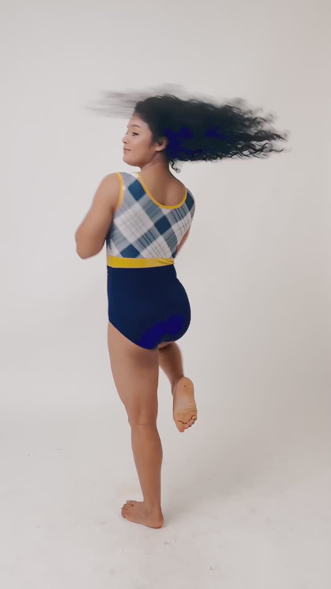 PLAID | Printed Leotard