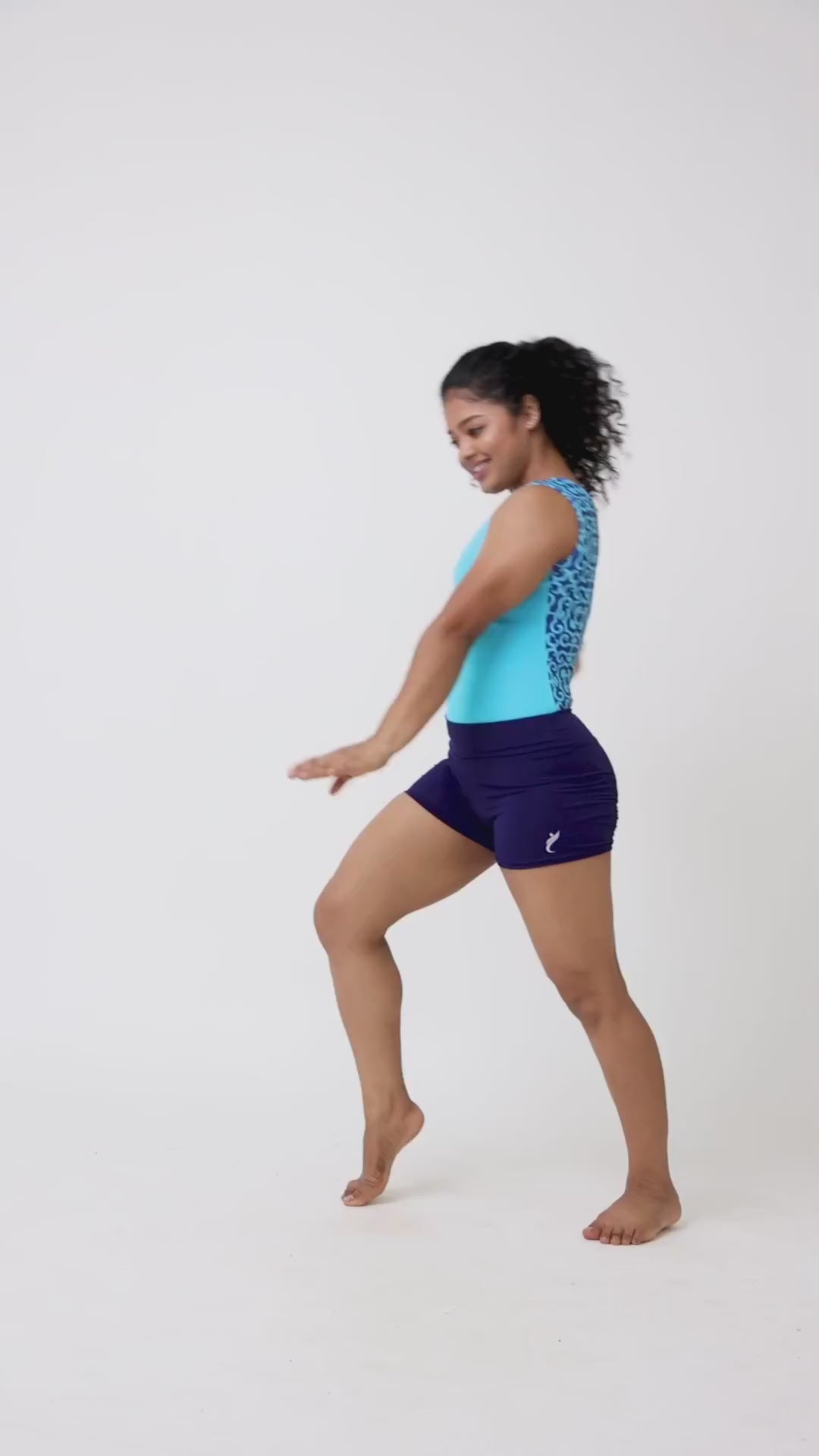 LATTICE | Flip Side Printed Leotard