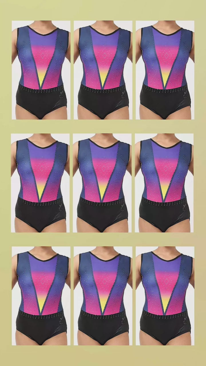 Combo - Pixie Leotard and Shiny Shorts
