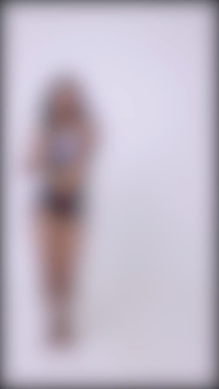 Combo - Plaid Leotard and Shorts