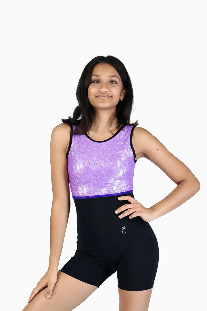 PURPLE GLOW  | Training Unitard