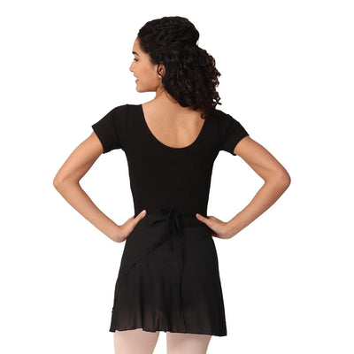 IKAANYA  Combo 3 Piece Set: Short Sleeve Leotard with wrap around Skirt and Tights