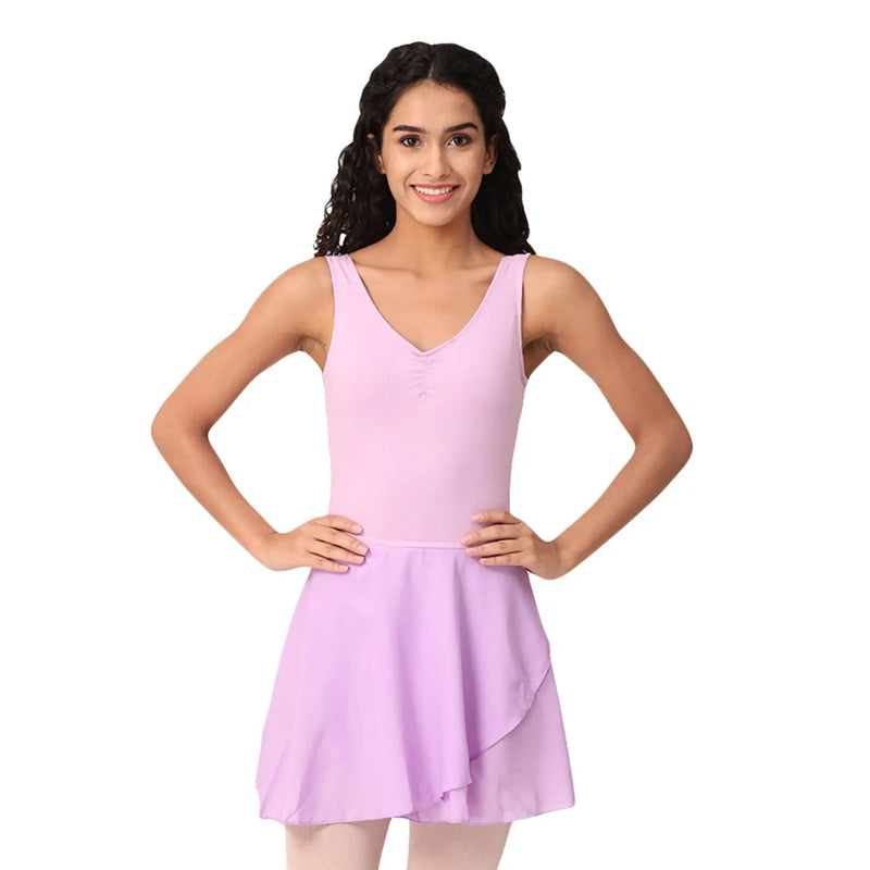 IKAANYA  Combo 3 Piece Set: Tank Leotard with wrap around Skirt and Tights