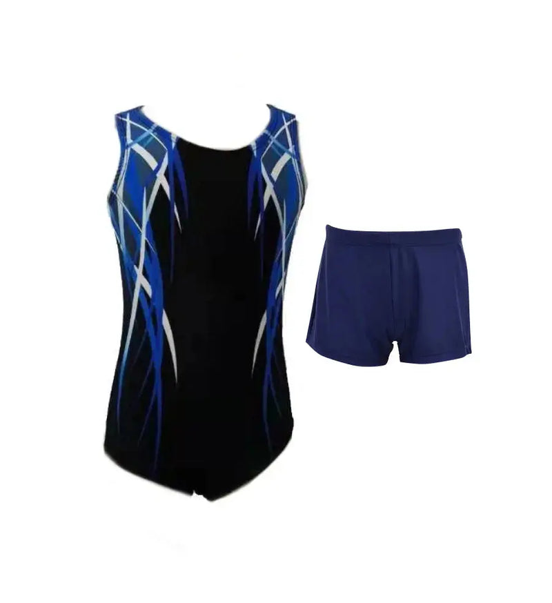 IKAANYA  Combo Blue Sublimation Boys Leotard combo 3299.00