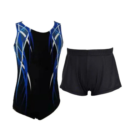 IKAANYA  Combo Blue Sublimation Boys Leotard combo 3299.00