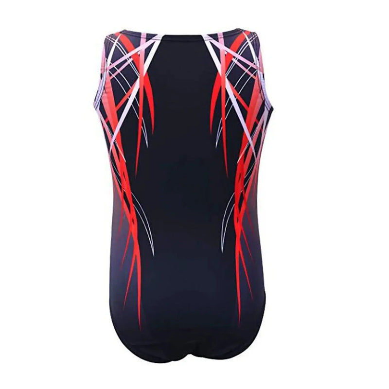 IKAANYA  Combo Red Sublimation Boys Leotard with Shorts combo