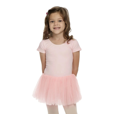 IKAANYA  Dresses Short Sleeve Leotard Tutu Dress